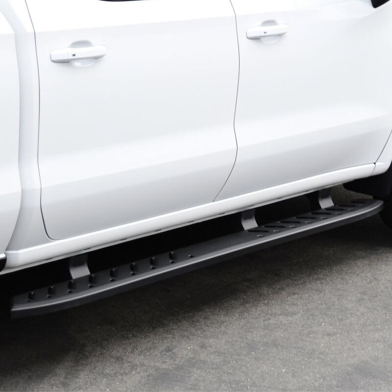 Westin 2019 Chevrolet Silverado/Sierra 1500 Crew Cab Thrasher Running Boards - Textured Black 28-81275 28-81275 Photo - Mounted