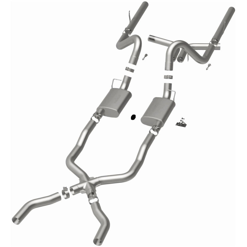 MagnaFlow Chevrolet Bel Air Street Series Crossmember-Back Performance Exhaust System 16596 Photo - out of package