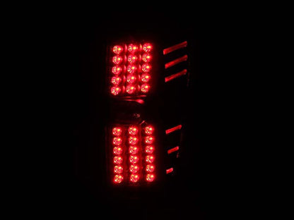Anzo 2002-2006 Chevrolet Avalanche LED Taillights Black 311115 Photo - Mounted