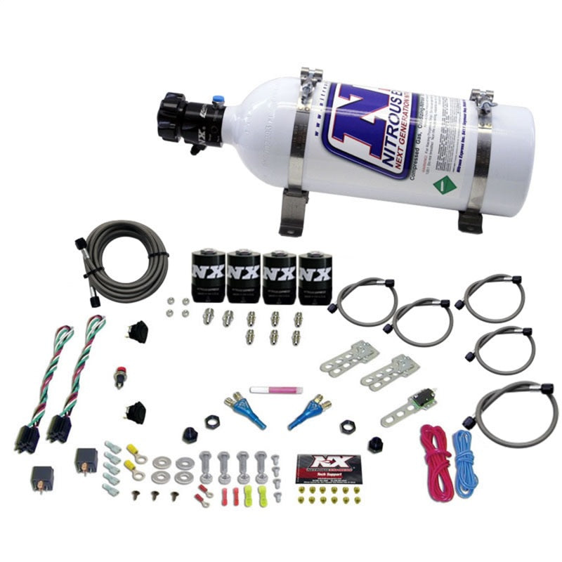 Nitrous Express Dodge EFI Dual Stage Nitrous Kit (50-150HP x 2) w/5lb Bottle 20324-05 20324-05 Photo - Primary