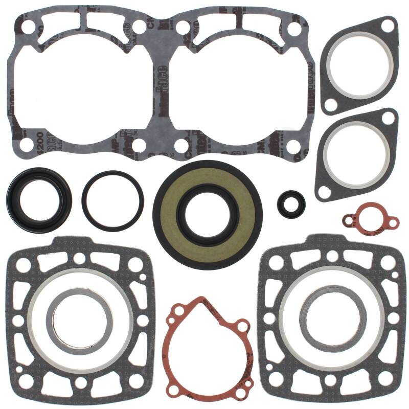 Vertex Pistons Vertex Gaskets 90-92 Yamaha Exciter 570 Complete Gasket Kit w/ Oil Seals 711171 711171 Photo - Primary