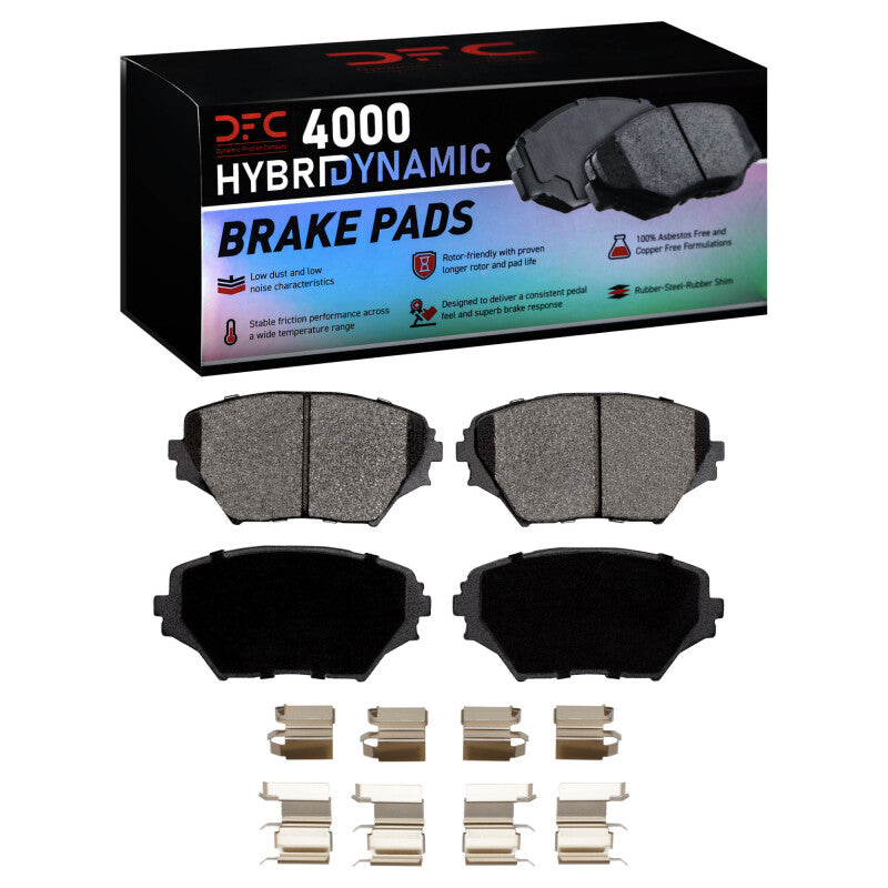 DFC DFC 4000 HybriDynamic Brake Pads Brakes, Rotors & Pads Brake Pads - OE main image