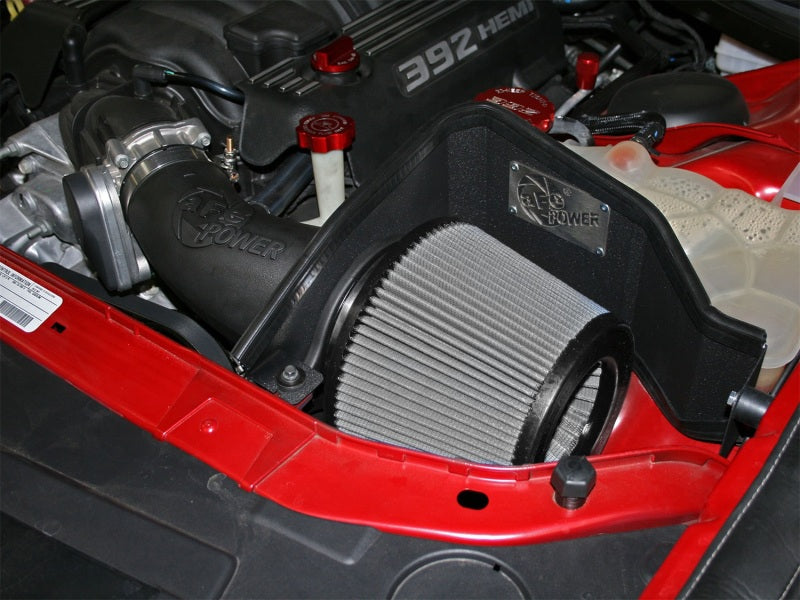 aFe Stage 2 Cold Air Intake Chrysler 300 SRT8 2011-2012 51-12172 Photo - Mounted