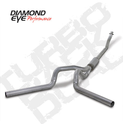 Diamond Eye Performance Diamond Eye KIT 4in TB DUAL AL: 94-02 DODGE CUMMINS 5.9L K4214A K4214A Photo - Primary