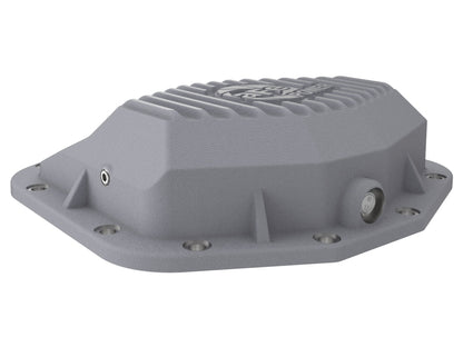 aFe 21-22 RAM 1500 TRX HEMI V8 6.2L(sc) Street Series Rear Differential Cover Raw w/ Machined Fins 46-71280A 46-71280A Photo - Unmounted