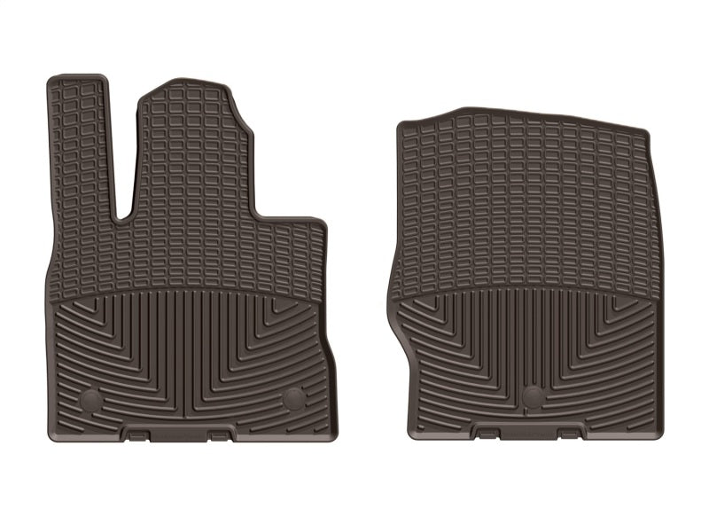 WeatherTech WT Rubber Mats - Front - Cocoa Floor Mats Floor Mats - Rubber main image