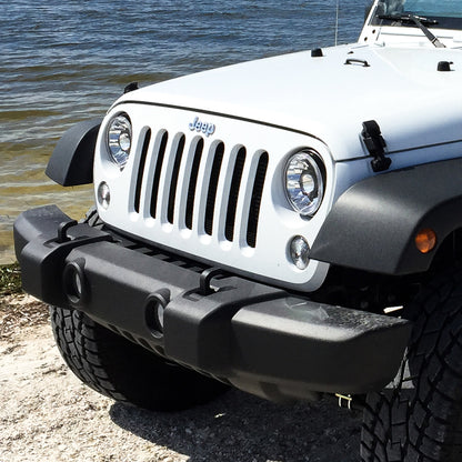 KC HiLiTES 07-18 Jeep JK (Not for Rubicon/Sahara) 7in. Gravity LED Pro DOT Headlight (Pair Pack Sys) 42341 42341 Photo - Primary