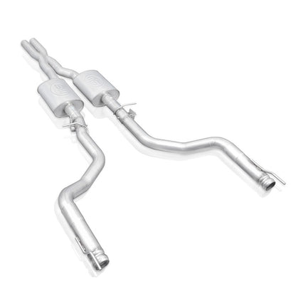 Stainless Works 15-19 Dodge Challenger 6.2L/6.4L Hemi 3in Redline Catback X-Pipe (Use Factory Tips) CHAL16CBR CHAL16CBR Photo - Primary