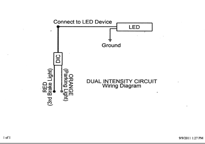 ORACLE Lighting Oracle 60-100 Dual Intensity Circuit 2016-504 2016-504 Installation Instructions