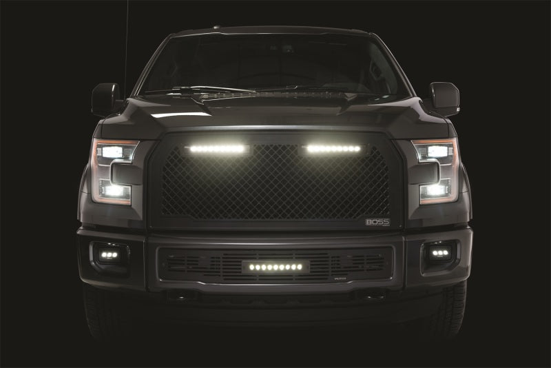 Putco 2015-2017, Ford F150 - Lighted with two 10" Luminix Light Bars 270545BL Photo - Mounted