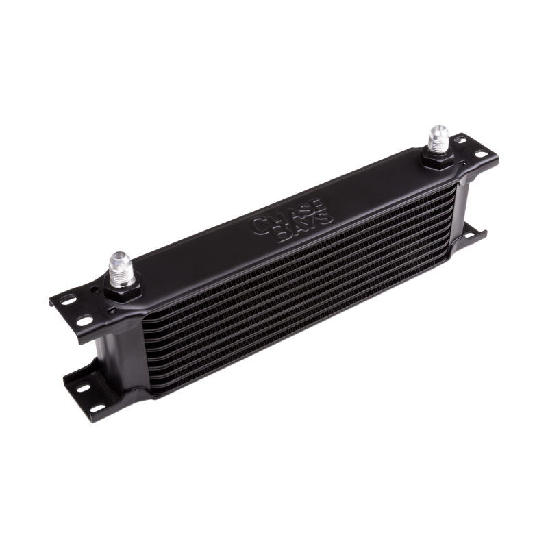 Chase Bays 10 Row 6AN Male Inlet/Outlet Oil Cooler CB-OILC-10 CB-OILC-10 Photo - Primary
