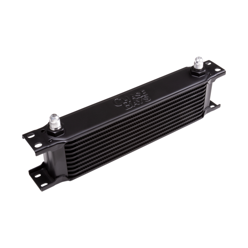 Chase Bays 10 Row 6AN Male Inlet/Outlet Oil Cooler CB-OILC-10
