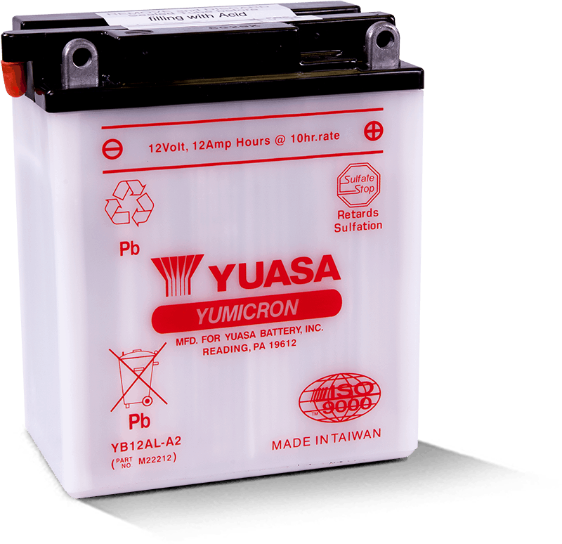 Yuasa Battery Yuasa YB12AL-A2 Yumicron 12 Volt Battery YUAM22212 YUAM22212 User 1