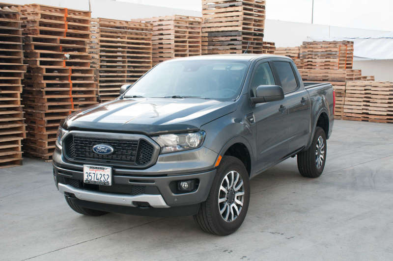 EGR 2019+ Ford Ranger XL/XLT Superguard Hood Guard - Dark Smoke (303551) 303551 303551 Photo - Mounted