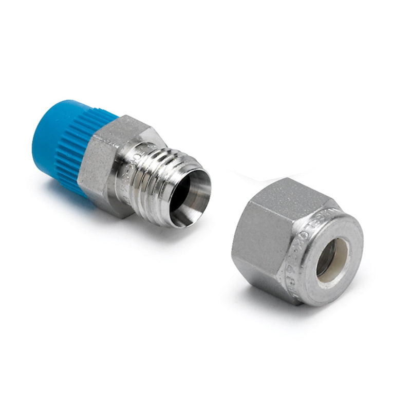 Autometer Compression Fitting, Stainless Steel, Exhaust Gas Temp, 1/8" NPTF (M), ST269385 Photo - Primary