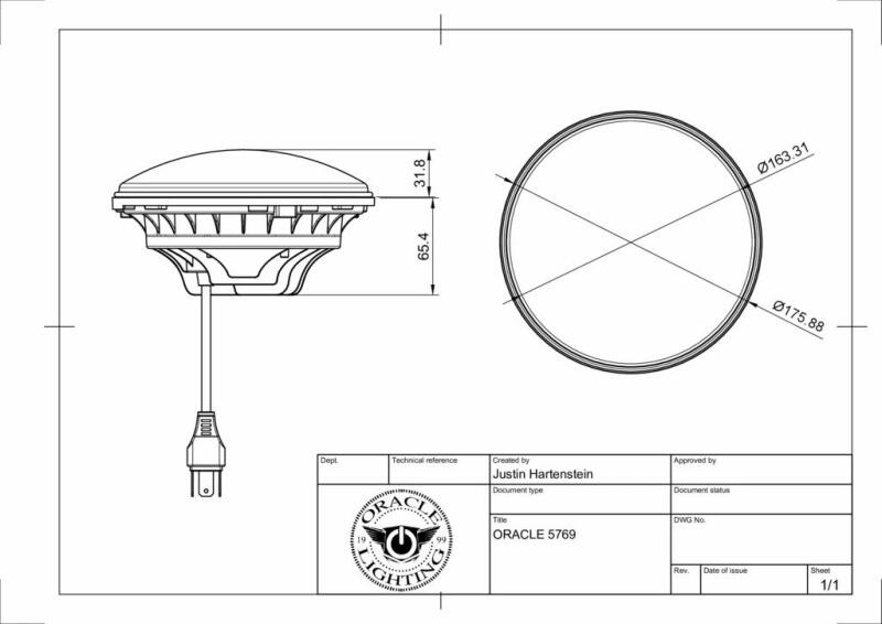 ORACLE Lighting Oracle Jeep Wrangler JL/Gladiator JT 7in. High Powered LED Headlights (Pair) - Dynamic - Dynamic 5769J-332 5769J-332 Datasheet