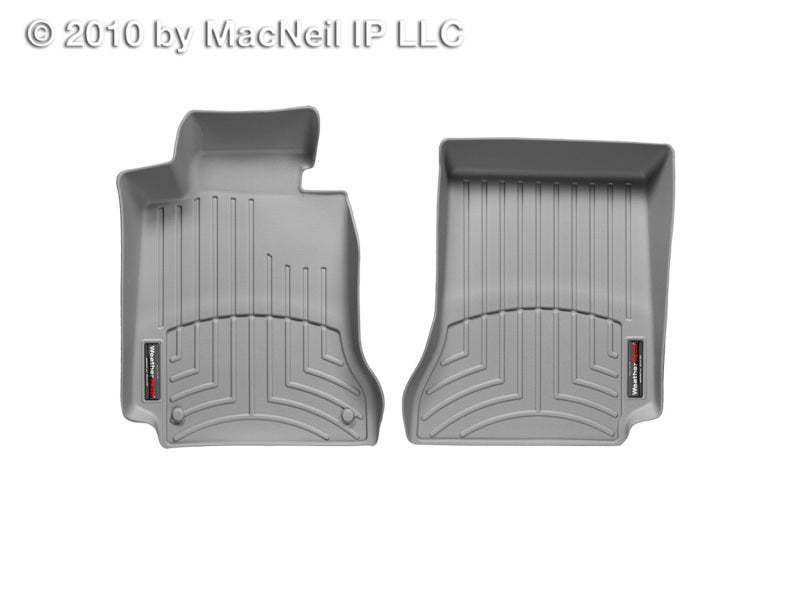 WeatherTech 08-13 Mercedes-Benz C-Class (W204) Front FloorLiner - Grey 461611 461611 Photo - Primary