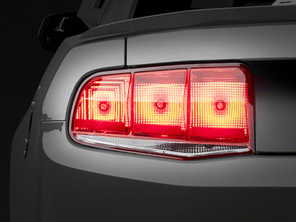 Raxiom 10-12 Ford Mustang Aero Tail Lights- Blk Housing (Smoked Lens) 49145 49145 Photo - Primary