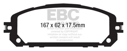 EBC Disc Brake Pad Set DP63030 Photo - Primary