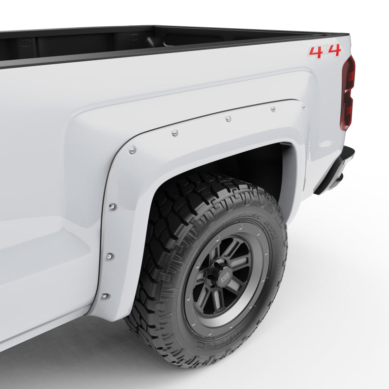 EGR 14+ Chev Silverado 6-8ft Bed Bolt-On Look Color Match Fender Flares - Set - Summit White 791574-GAZ 791574-GAZ User 2