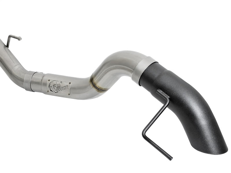 aFe MACH Force-Xp Cat-Back Exhaust System w/ Dual Hi-Tuck Black Tips  Ford 49-33095-B Photo - Unmounted