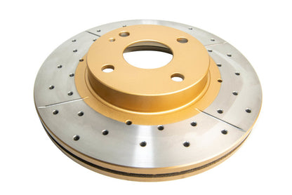 DBA 98 Mazda Protege (Front Caliper Cast No. 22-14) 1.8L Front Drilled & Slotted Street Series Rotor 533X 533X Photo - Primary