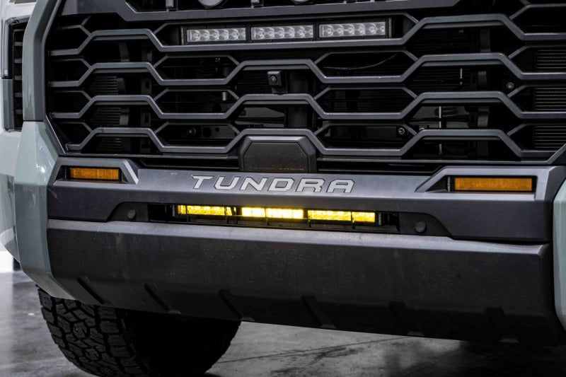 Diode Dynamics 2022 Toyota Tundra Stealth Bumper Light Bar Kit - Amber Combo DD7413 DD7413 User 3