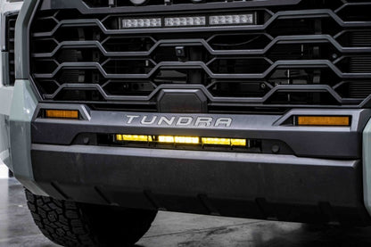 Diode Dynamics 2022 Toyota Tundra Stealth Bumper Light Bar Kit - Amber Combo DD7413 DD7413 User 3