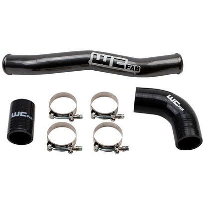 Wehrli 2020+ Chevrolet 6.6L L5P Duramax Upper Coolant Pipe - Gloss Black WCF100541-GB WCF100541-GB Photo - Primary