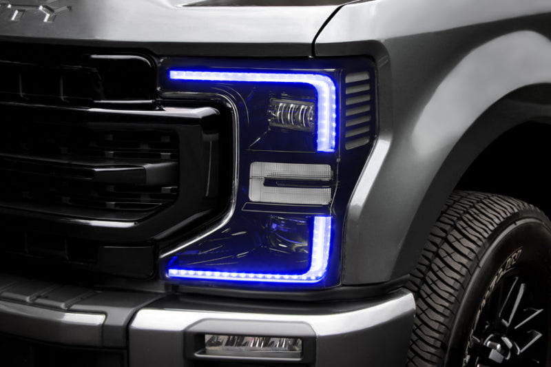 ORACLE Lighting Oracle 20-22 Ford F-250/350 Super Duty Dynamic ColorSHIFT Headlight DRL Upgrade Kit w/Switchback 1449-332 1449-332 User 1