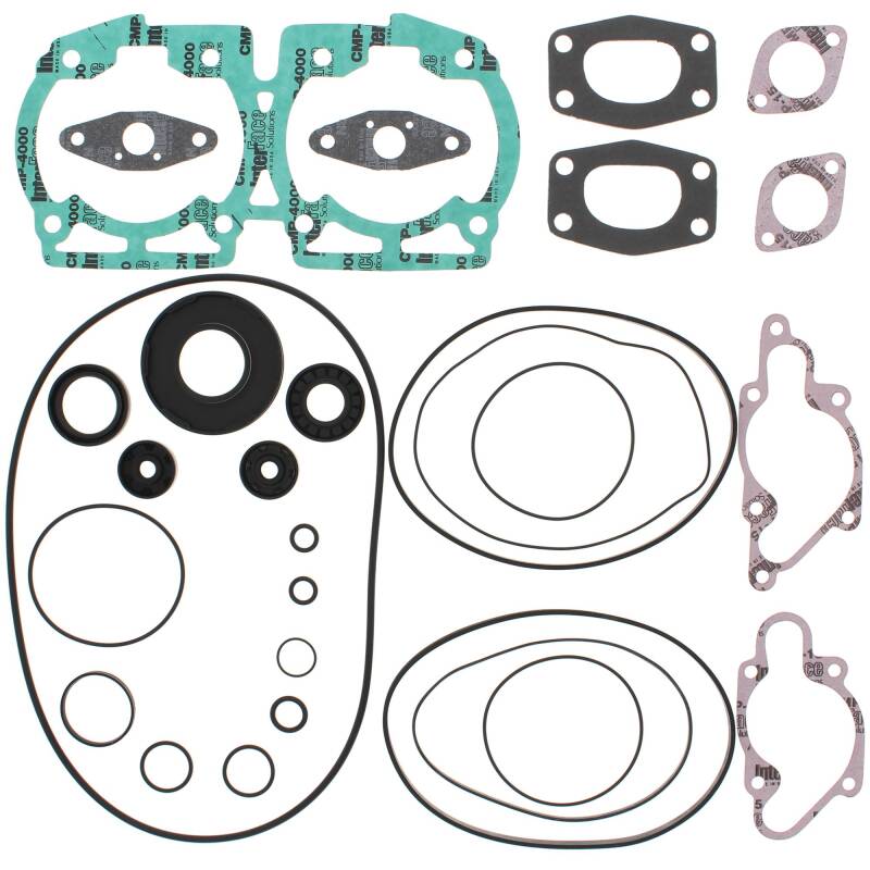 Vertex Pistons Vertex Gaskets 97-00 Ski-Doo Formula 500/DLX LC Complete Gasket Kit w/ Oil Seals 711212 711212 Photo - Primary