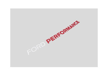 Ford Racing Ford Performance Bronco Windshield Banner - White/Red M-1820-BRR M-1820-BRR Photo - Unmounted