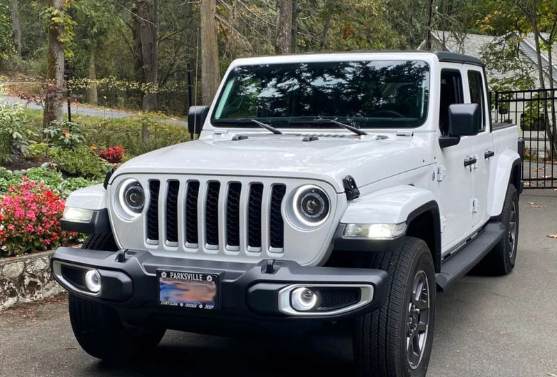 ORACLE Lighting Oracle Jeep Wrangler JK/JL/JT High Performance W LED Fog Lights - White 5846-001 5846-001 Photo - lifestyle view