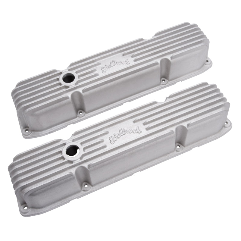Edelbrock Valve Cover Classic Series Chrysler 383/440 CI V8 Satin 41929 41929 Photo - out of package