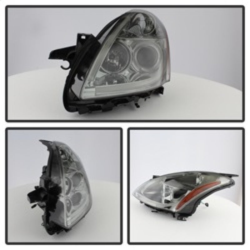 Spyder Nissan Altima 4Dr 10-12 Projector Headlights Light DRL LED Halo Smke PRO-YD-NA104D-LTDRL-SM 5076854 5076854 Photo - Primary