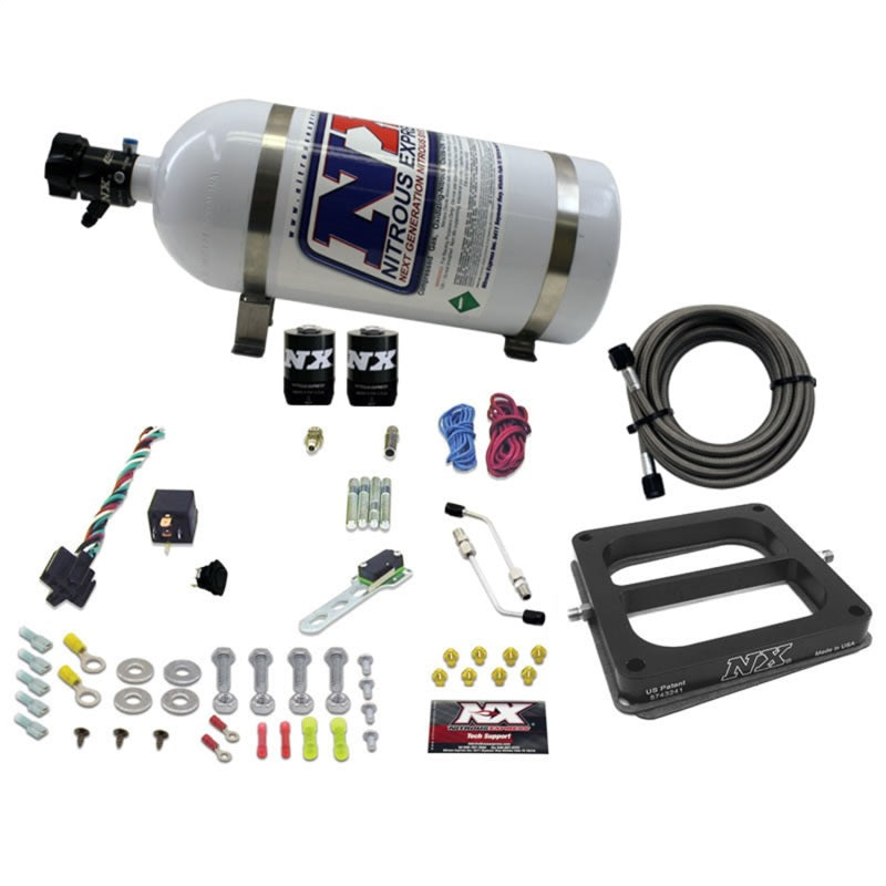 Nitrous Express Dominator/Gasoline Nitrous Kit (50-300HP) w/10lb Bottle 30070-10 30070-10 Photo - Primary