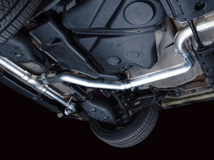 AWE Tuning AWE 2022 VW GTI MK8  Track Edition Exhaust - Diamond Black Tips 3020-33658 3020-33658 Photo - Mounted