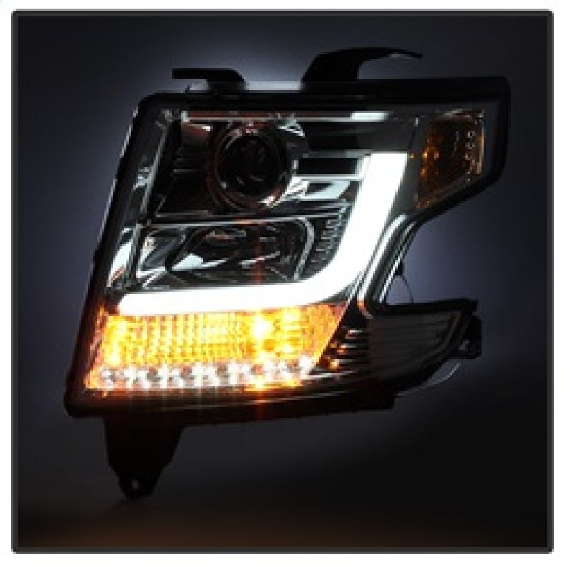 Spyder Chevy Tahoe / Suburban 2015 -2016 Projector Headlights - DRL LED - Chrome PRO-YD-CTA15-DRL-C 5082534 5082534 Photo - Unmounted