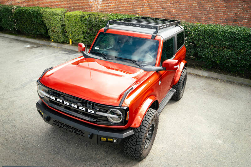 DV8 Offroad 21-23 Ford Bronco 2-Door Hard Top Roof Rack RRBR-03 RRBR-03 Photo - Unmounted