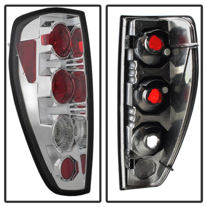 Spyder Chevy Colorado 04-13/GMC Canyon 04-13 Euro Style Tail Lights Chrome ALT-YD-CCO04-C 5001429 5001429 Photo - Unmounted