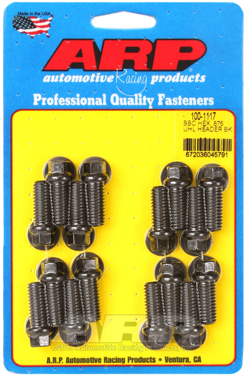 ARP BB Chevy hex .875 UHL header bolt kit 100-1117 User 1