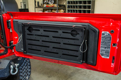 DV8 Jeep JL Tailgate Mounted Table (Trail Table) - Black TTJL-01 TTJL-01 User 3