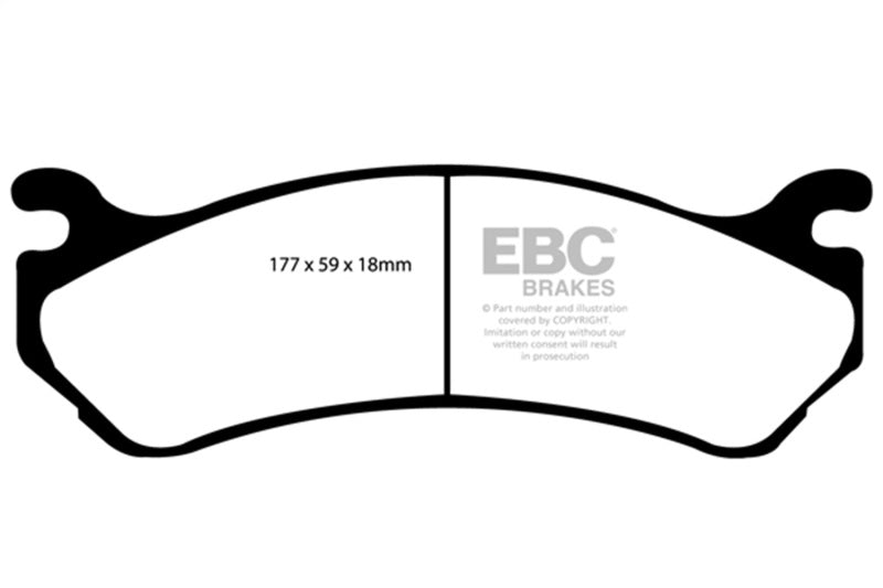 EBC Disc Brake Pad Set ED91304 Photo - Primary