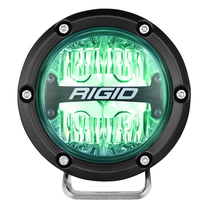 Rigid Industries 360-Series 4in LED Off-Road Drive Beam - RGBW (Pair) 36401 36401 Photo - Unmounted