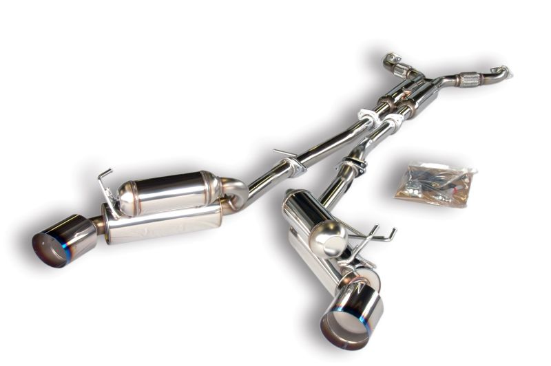 HKS Full Dual Hi-Power Titanium Tip Catback Exhaust 32009-BN001 Photo - Primary