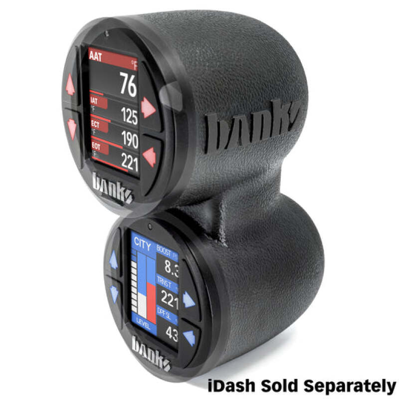 Banks Power 15-19 Chevrolet / GMC 2500/3500 iDash Stealth Dual Pod Mount 63350 63350 User 1