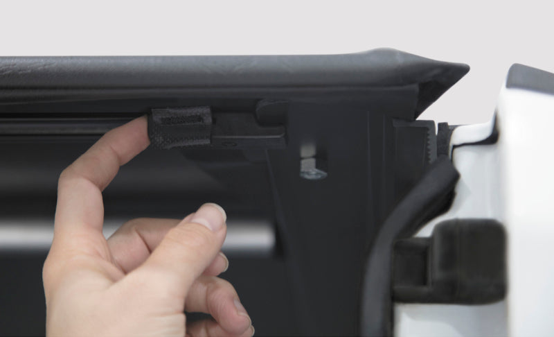 Access Literider 17-19 NIssan Titan 5-1/2ft Bed (Clamps On w/ or w/o Utili-Track) Roll-Up Cover 33229 33229 Photo - Mounted