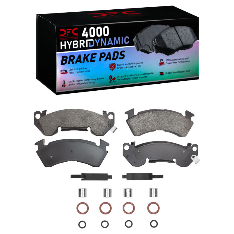 DFC DFC 4000 HybriDynamic Brake Pads Brakes, Rotors & Pads Brake Pads - OE main image