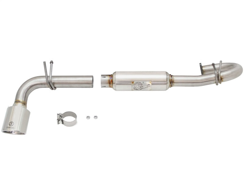 aFe Takeda 2.25 To 2.5" Axle-Back Exhaust 11-16 Scion tC L4 2.5L 49-36025-P Photo - Unmounted
