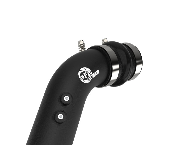 aFe Bladerunner Intercooler 3in Inlet/Outlet Tube 08-10 Ford Diesel Trucks V8 6.4L (td) 46-20074-B 46-20074-B Photo - Close Up